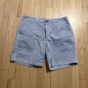 Outerknown Shorts Men 32 Canvas Pockets Summer Organic Casual 6" Outdoors Casual